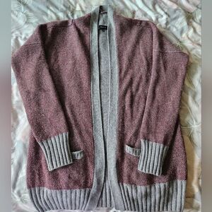 Talula, Small, Red/Grey Cardigan
